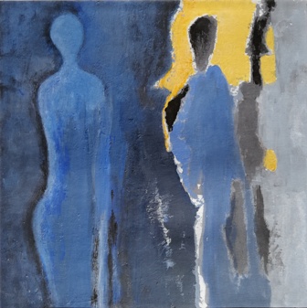 Ligne-art-Denis Lintz-La muse et le violoncelliste 